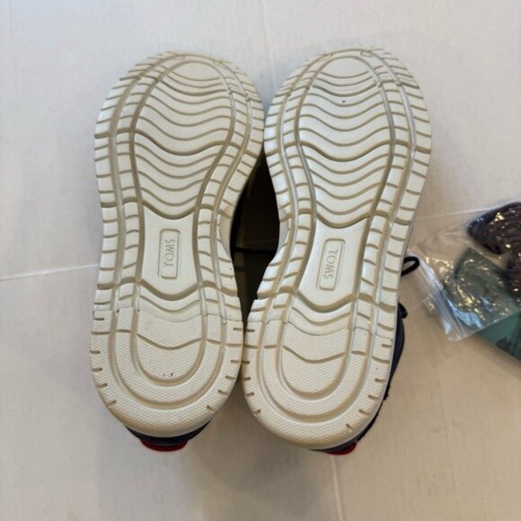 Toms Men's Boot Navi Chukka Navy Tumbled Nubuck Leather Size 9.5 Ortholite NWT - Picture 10 of 12